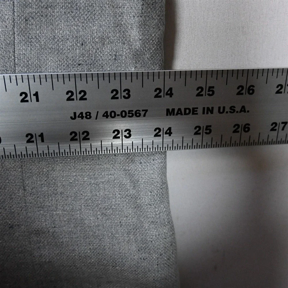 Baroni 46R Gray Heather Birdseye Silk Wool Mens Blazer Suit Jacket Sport‎ Coat